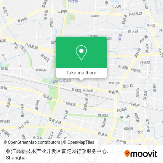 张江高新技术产业开发区普陀园行政服务中心 map