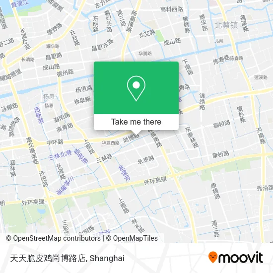 天天脆皮鸡尚博路店 map