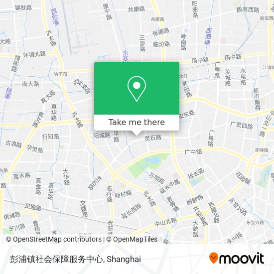 彭浦镇社会保障服务中心 map