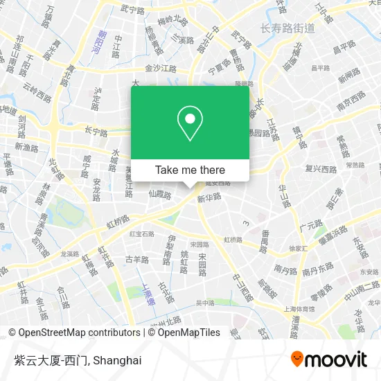 紫云大厦-西门 map