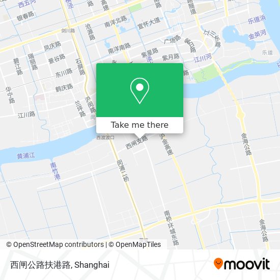 西闸公路扶港路 map