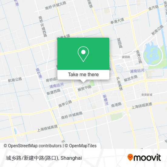 城乡路/新建中路(路口) map