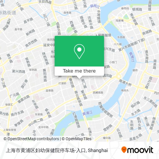 上海市黄浦区妇幼保健院停车场-入口 map