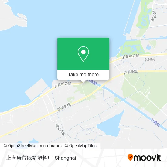 上海康富纸箱塑料厂 map