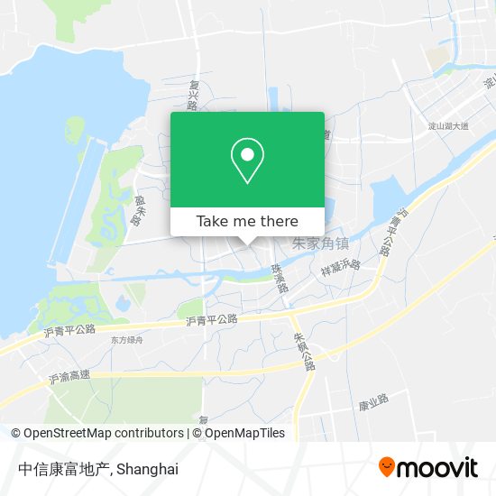 中信康富地产 map