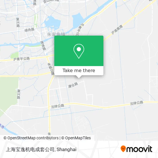 上海宝逸机电成套公司 map