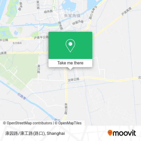 康园路/康工路(路口) map
