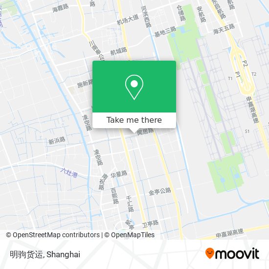 明驹货运 map