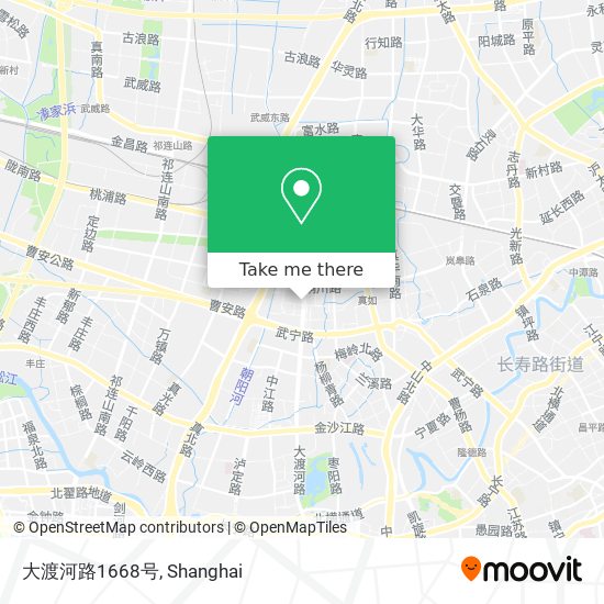 大渡河路1668号 map