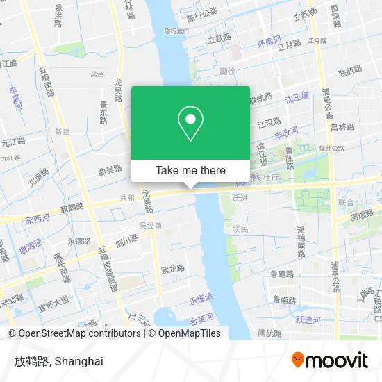 放鹤路 map