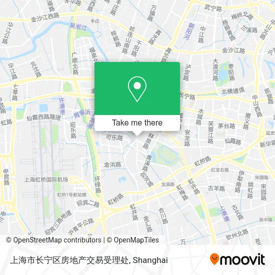 上海市长宁区房地产交易受理处 map
