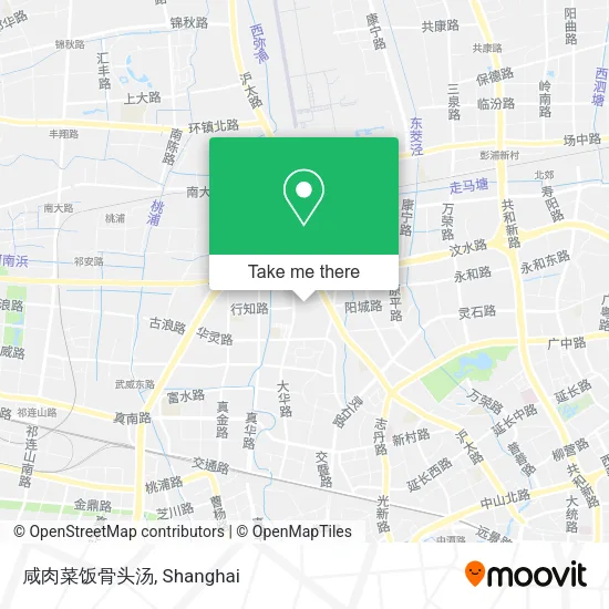 咸肉菜饭骨头汤 map