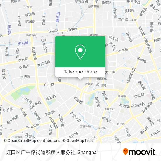 虹口区广中路街道残疾人服务社 map