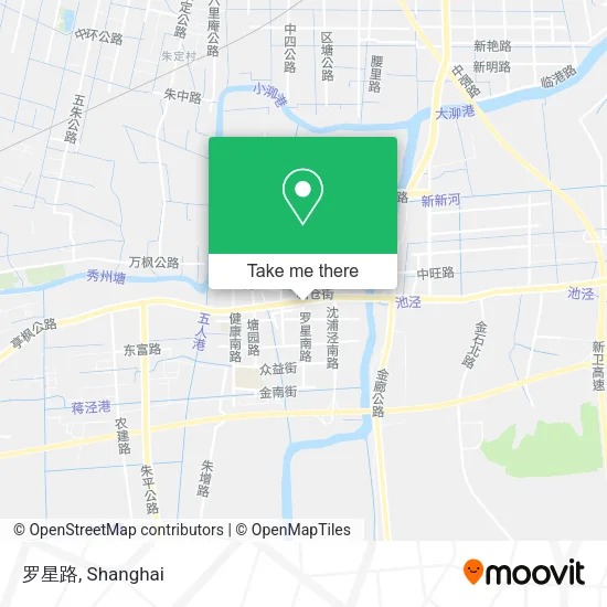罗星路 map