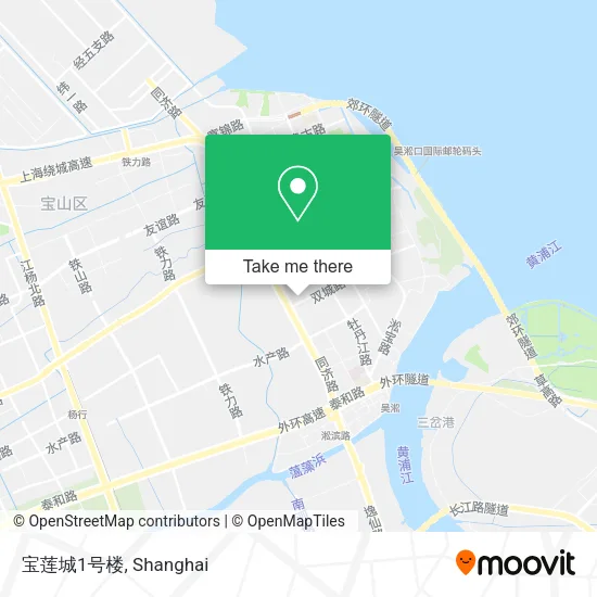 宝莲城1号楼 map