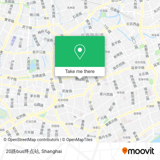 20路bus终点站 map