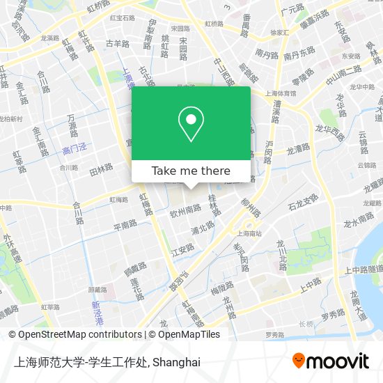 上海师范大学-学生工作处 map