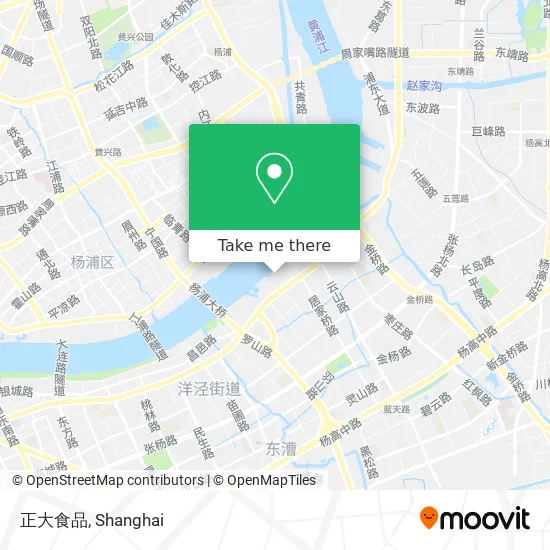 正大食品 map