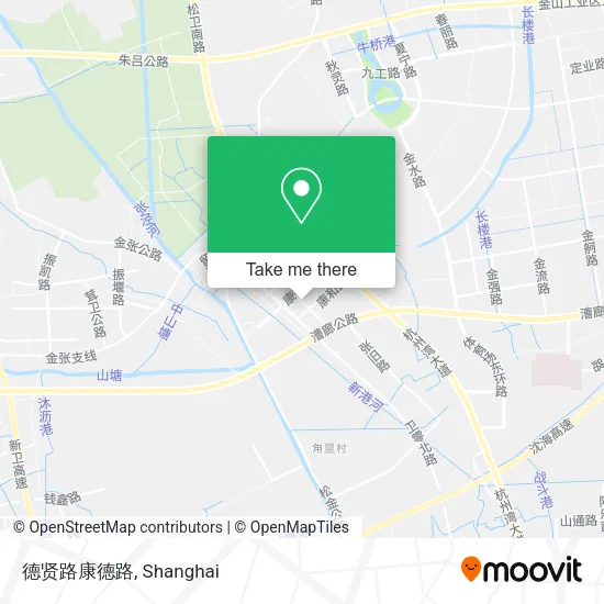 德贤路康德路 map