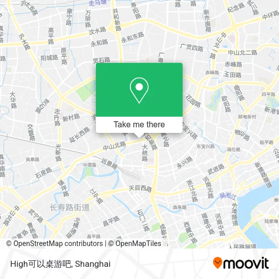 High可以桌游吧 map