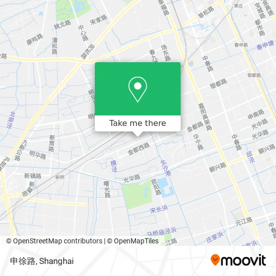 申徐路 map