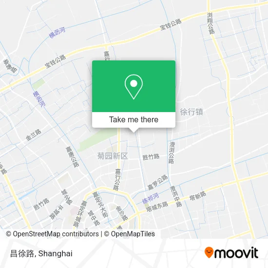 昌徐路 map