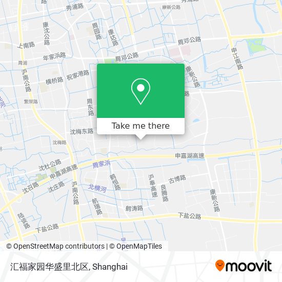 汇福家园华盛里北区 map