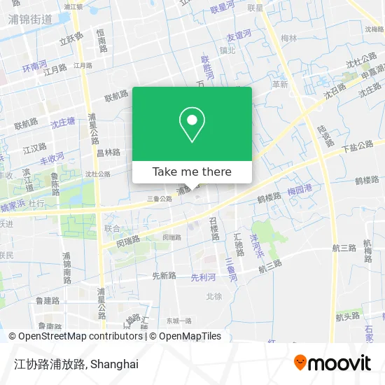 江协路浦放路 map