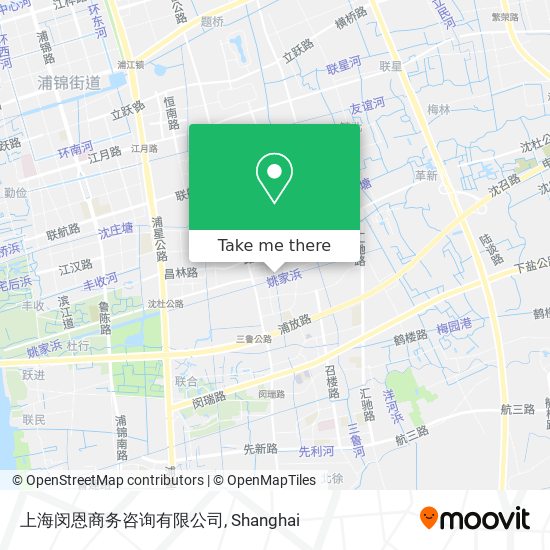 上海闵恩商务咨询有限公司 map