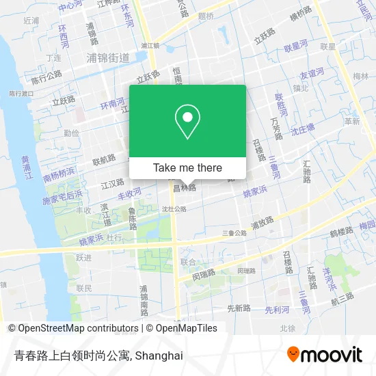 青春路上白领时尚公寓 map