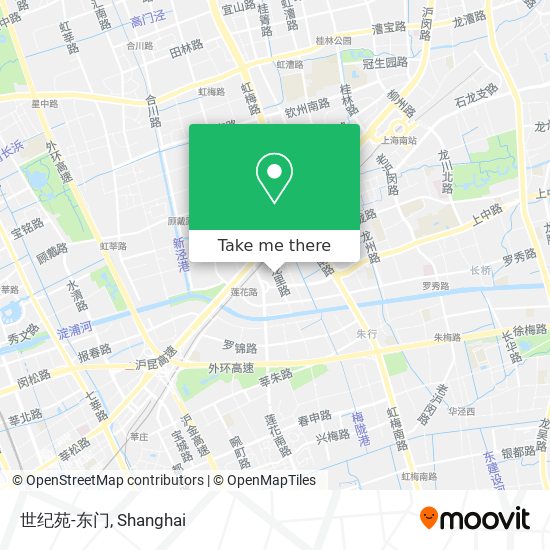 世纪苑-东门 map