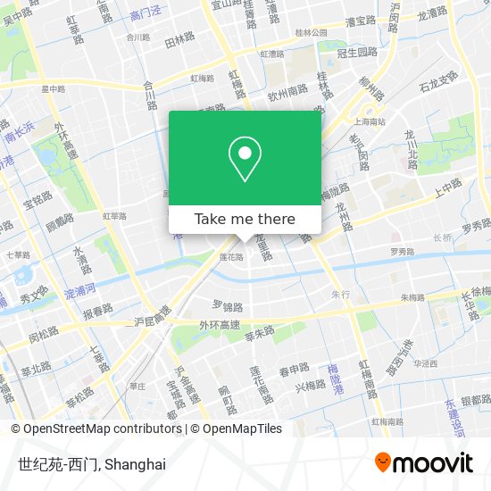 世纪苑-西门 map