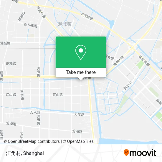 汇角村 map