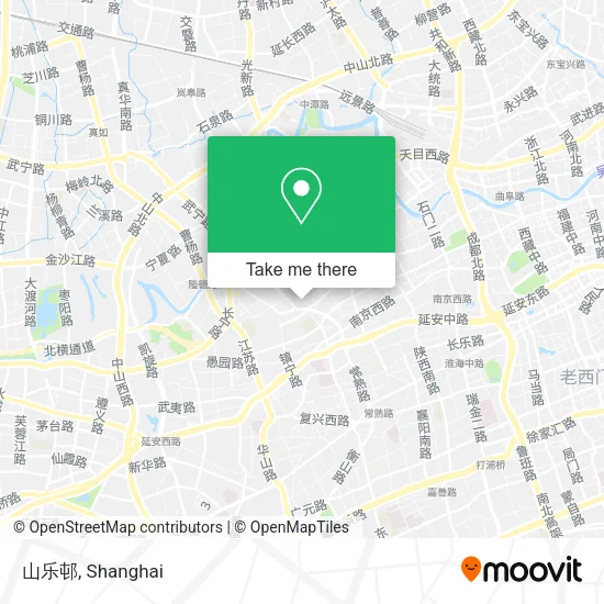 山乐邨 map