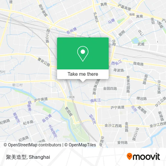 聚美造型 map