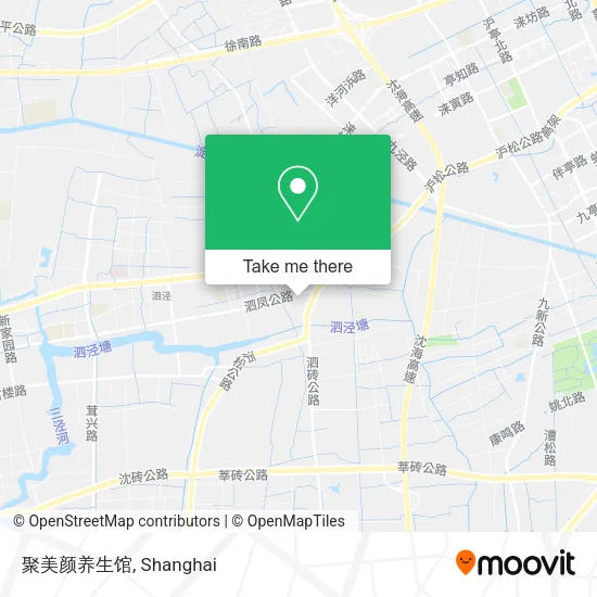聚美颜养生馆 map