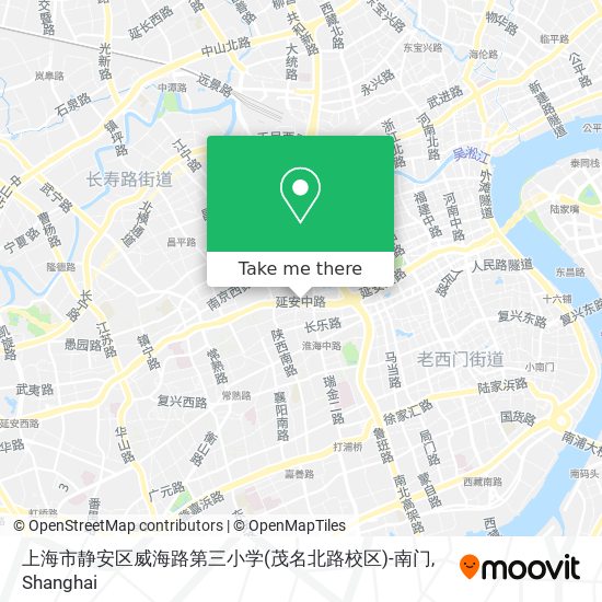 上海市静安区威海路第三小学(茂名北路校区)-南门 map