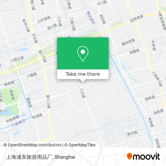 上海浦东旅游用品厂 map