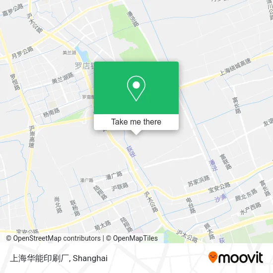 上海华能印刷厂 map