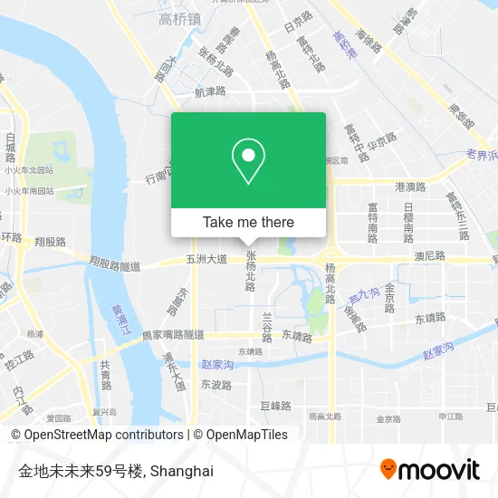 金地未未来59号楼 map