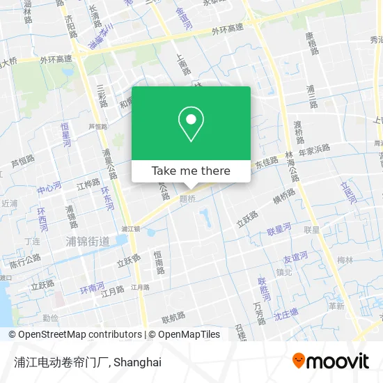 浦江电动卷帘门厂 map