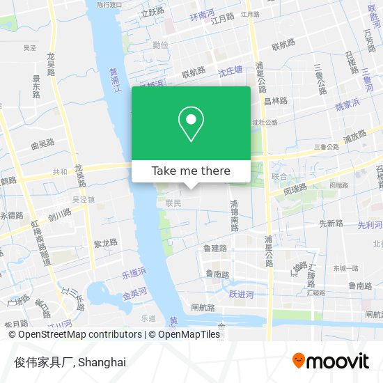 俊伟家具厂 map