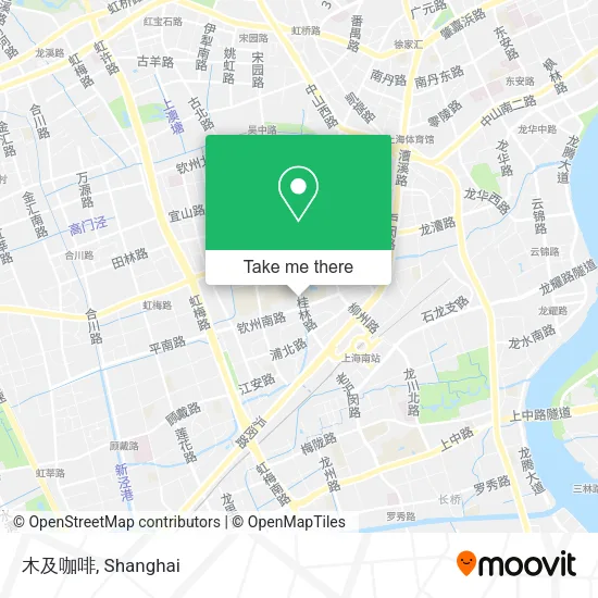 木及咖啡 map