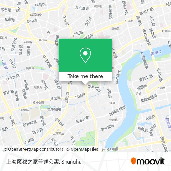 上海魔都之家普通公寓 map