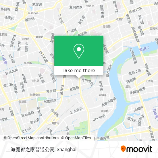 上海魔都之家普通公寓 map