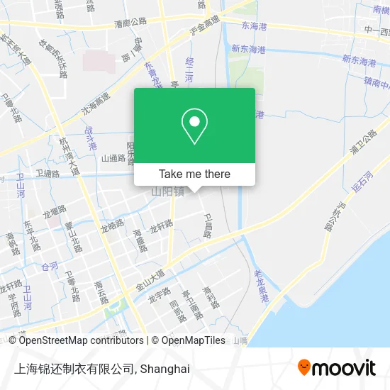 上海锦还制衣有限公司 map