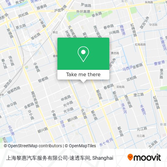 上海黎惠汽车服务有限公司-速透车间 map