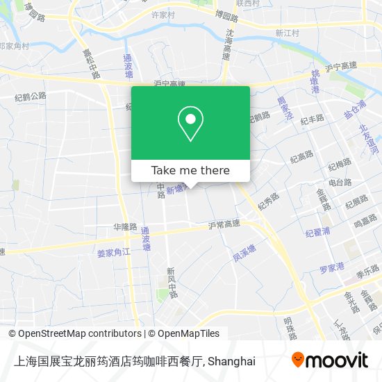 上海国展宝龙丽筠酒店筠咖啡西餐厅 map