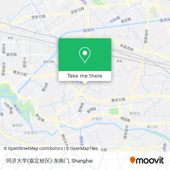 同济大学(嘉定校区)-东南门 map