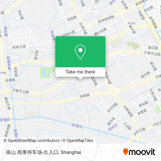 南山·雨果停车场-出入口 map